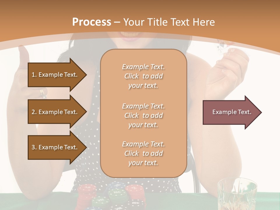 Look Play Cheerful PowerPoint Template