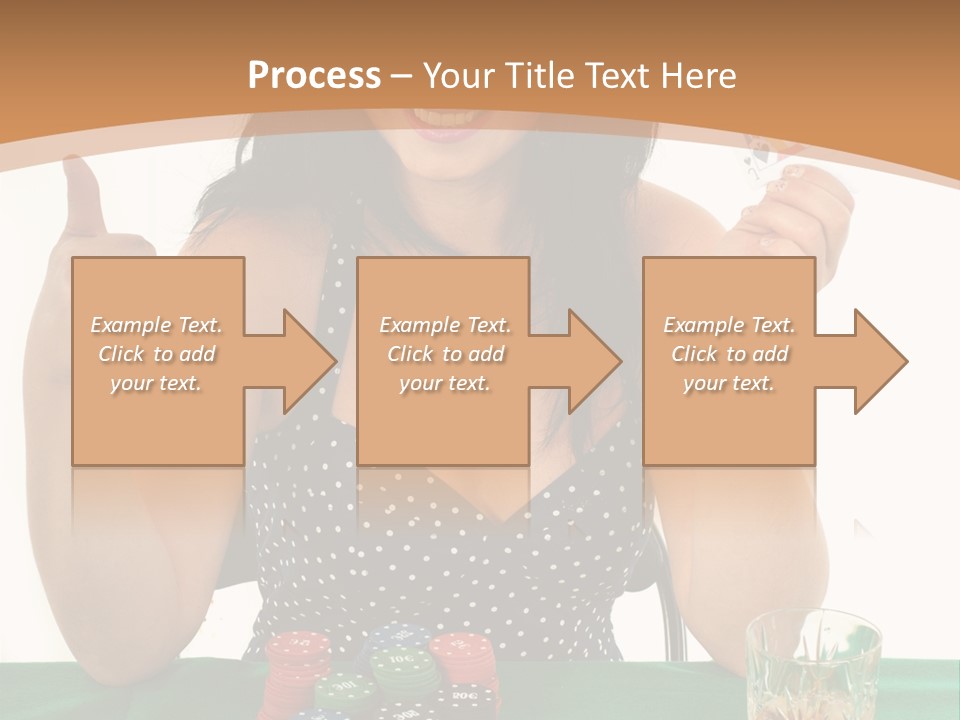Look Play Cheerful PowerPoint Template