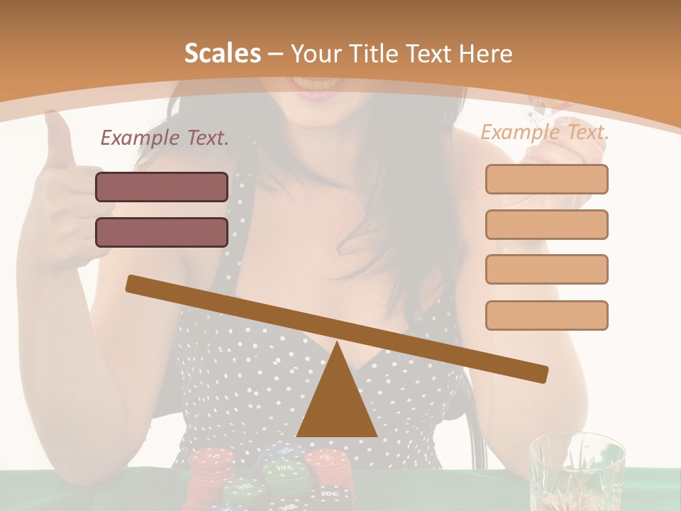 Look Play Cheerful PowerPoint Template