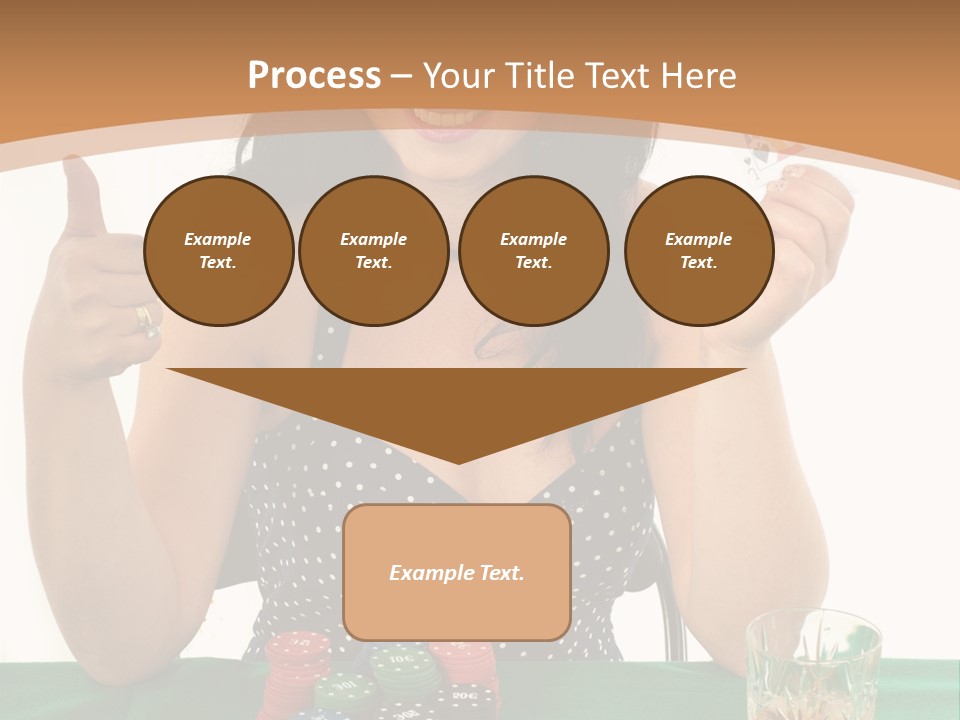 Look Play Cheerful PowerPoint Template