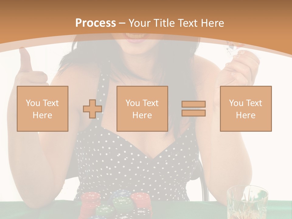 Look Play Cheerful PowerPoint Template