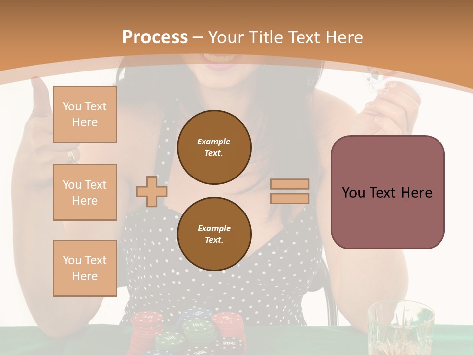 Look Play Cheerful PowerPoint Template