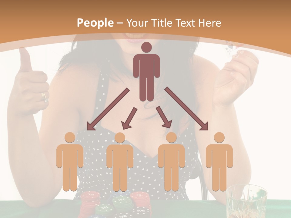 Look Play Cheerful PowerPoint Template