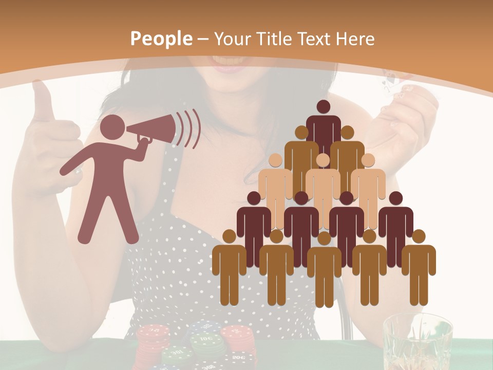 Look Play Cheerful PowerPoint Template