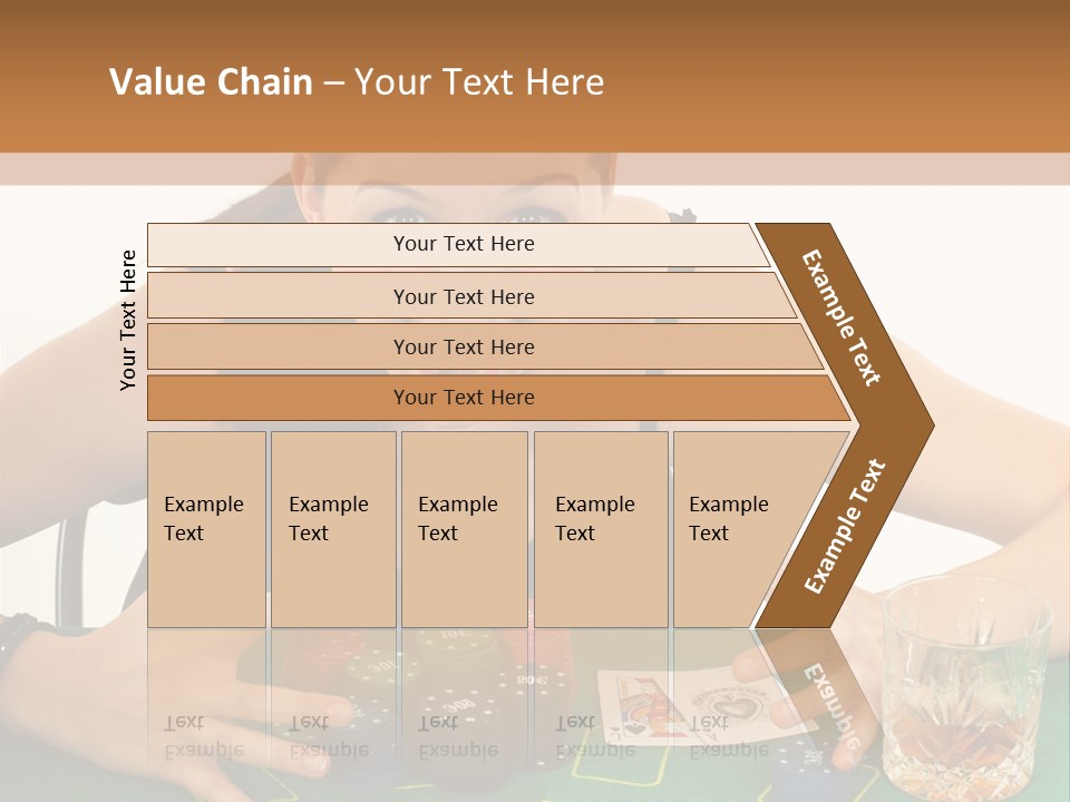 Whiskey Green Female PowerPoint Template