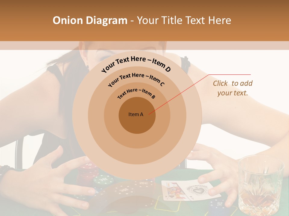 Whiskey Green Female PowerPoint Template