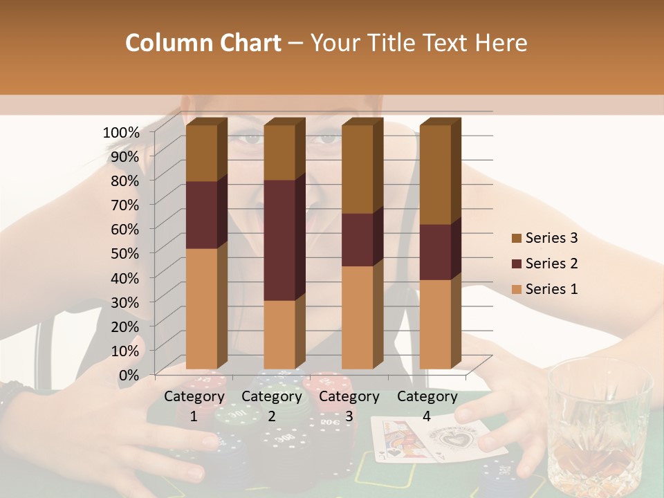 Whiskey Green Female PowerPoint Template