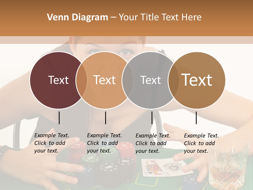 Whiskey Green Female PowerPoint Template
