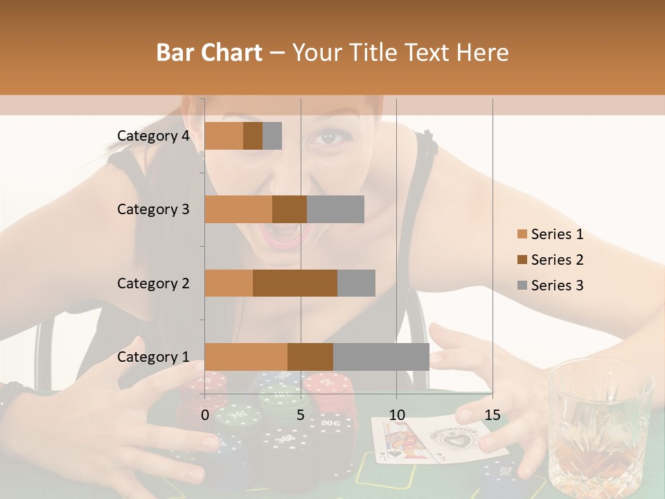 Whiskey Green Female PowerPoint Template