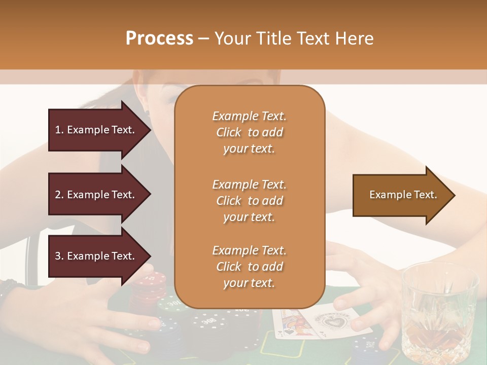 Whiskey Green Female PowerPoint Template