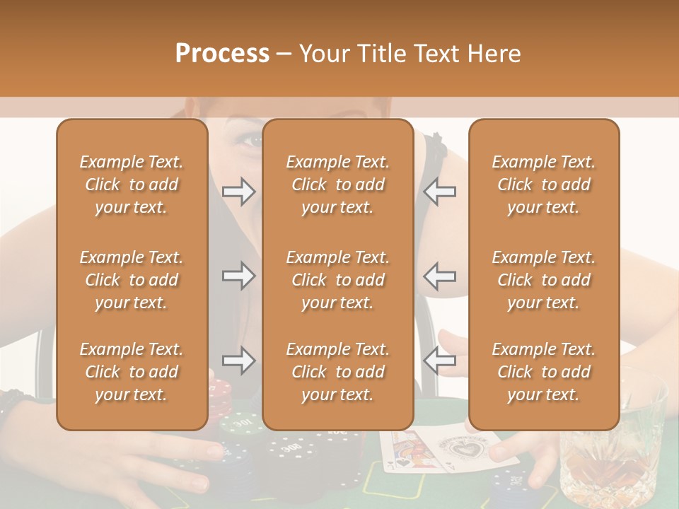 Whiskey Green Female PowerPoint Template