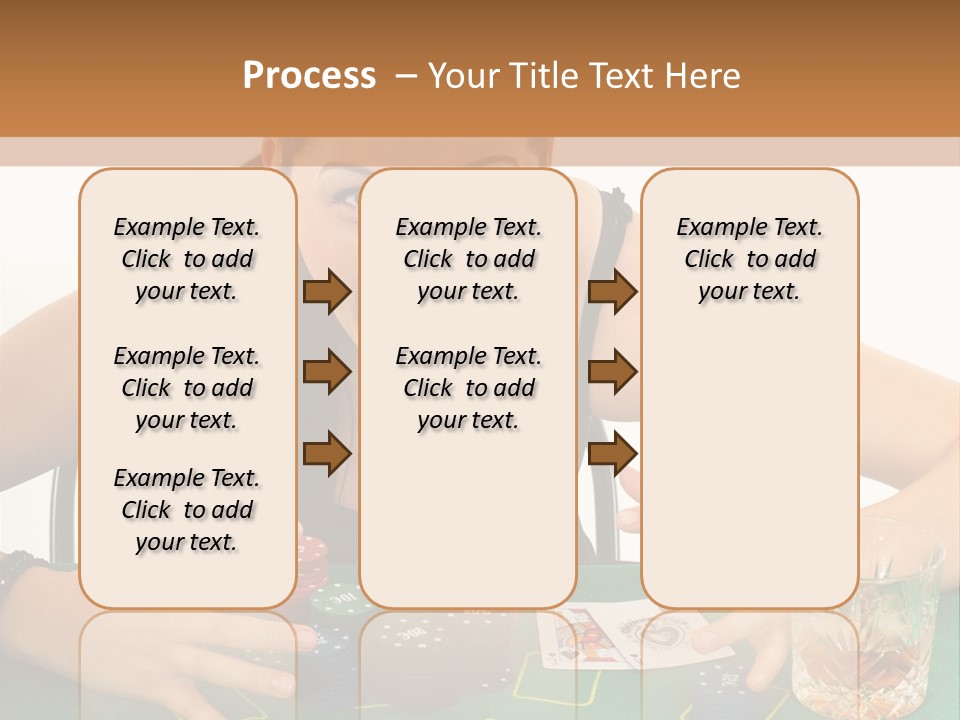 Whiskey Green Female PowerPoint Template