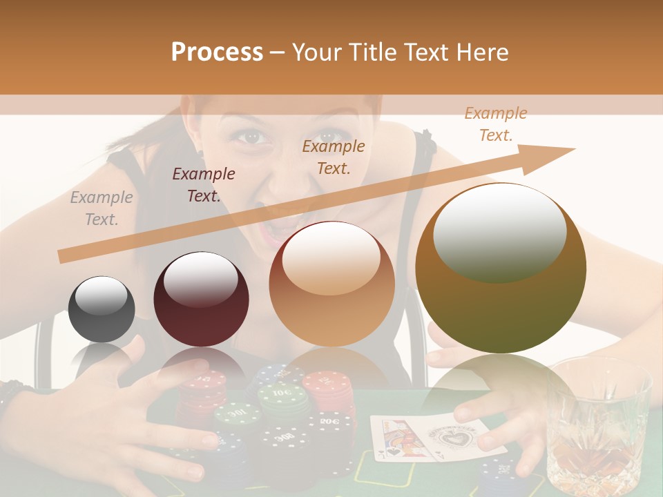 Whiskey Green Female PowerPoint Template