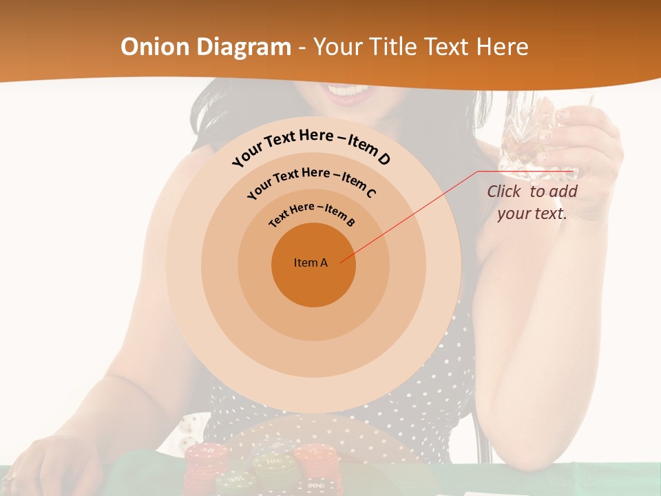 Studio Shot Gambling Whiskey PowerPoint Template