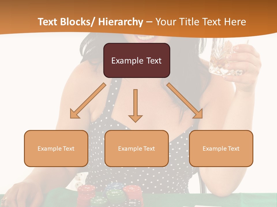 Studio Shot Gambling Whiskey PowerPoint Template