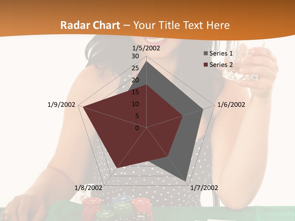 Studio Shot Gambling Whiskey PowerPoint Template