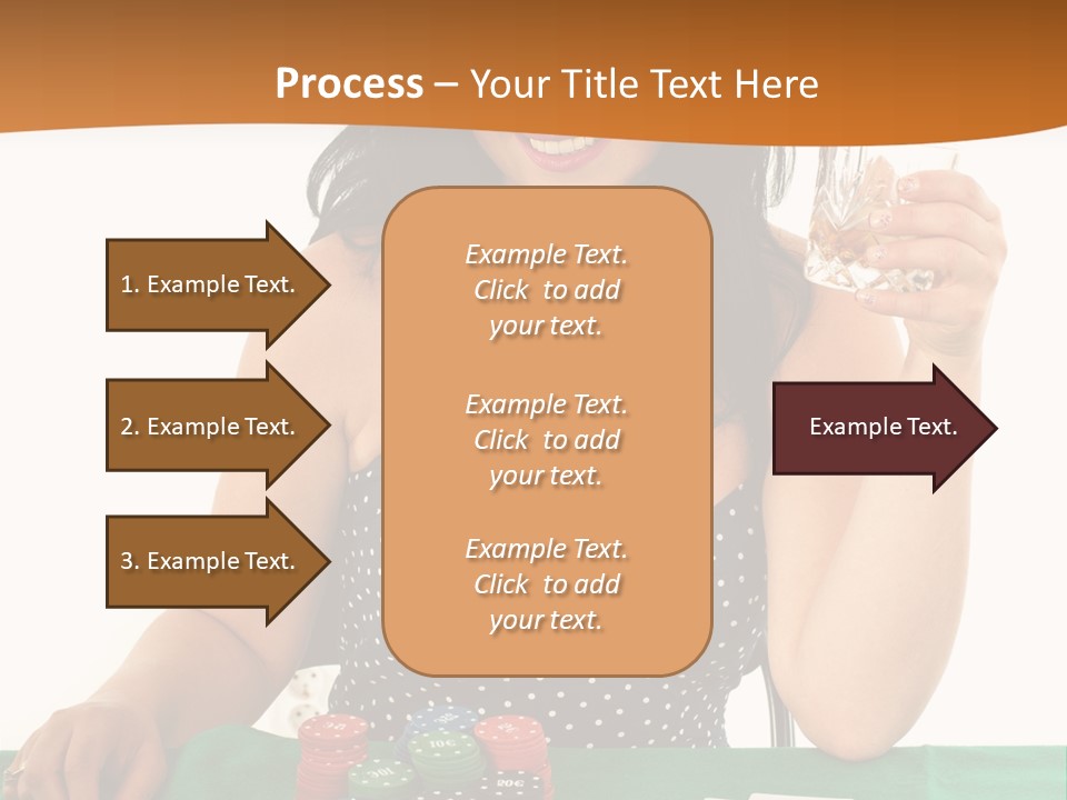 Studio Shot Gambling Whiskey PowerPoint Template