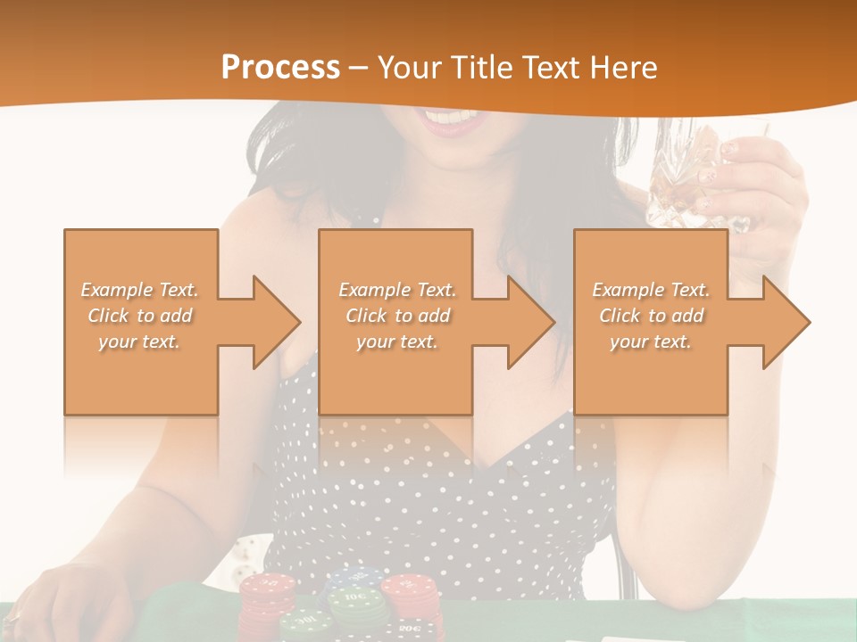 Studio Shot Gambling Whiskey PowerPoint Template