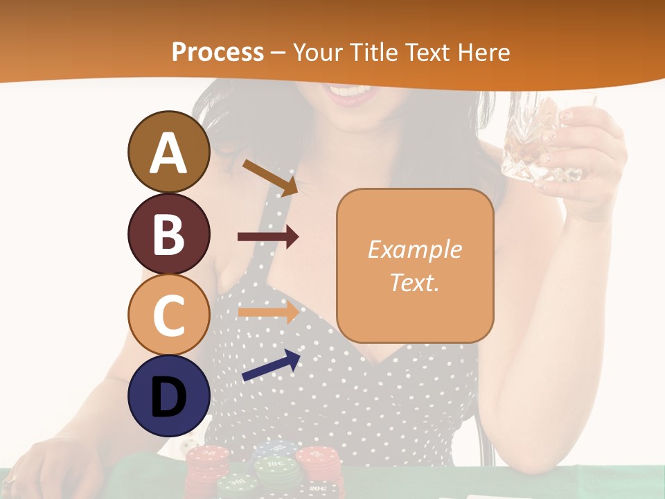 Studio Shot Gambling Whiskey PowerPoint Template