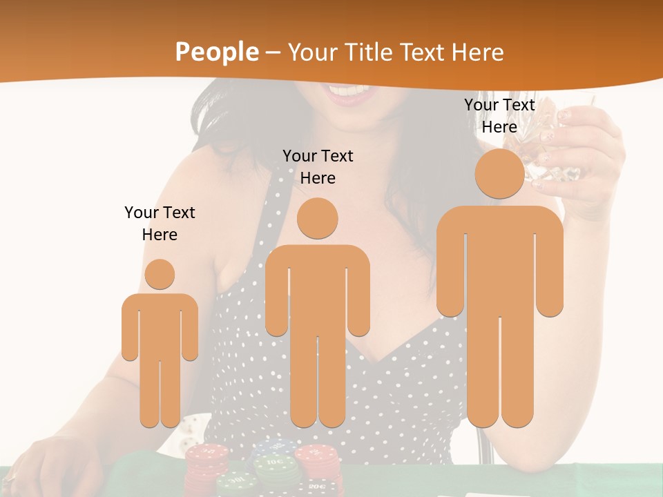 Studio Shot Gambling Whiskey PowerPoint Template