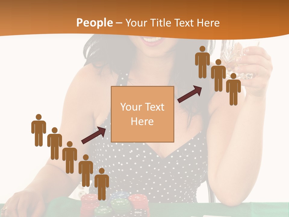 Studio Shot Gambling Whiskey PowerPoint Template