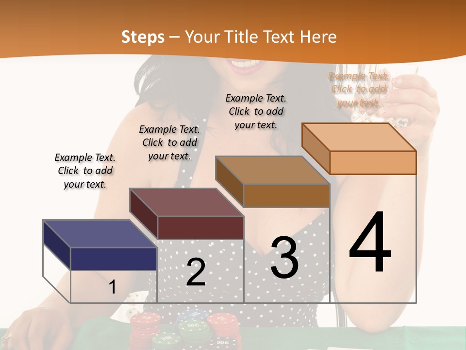 Studio Shot Gambling Whiskey PowerPoint Template