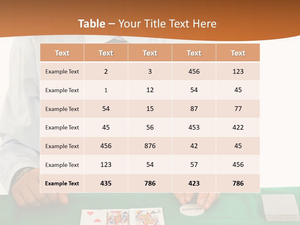 Green Chips Lifestyle PowerPoint Template