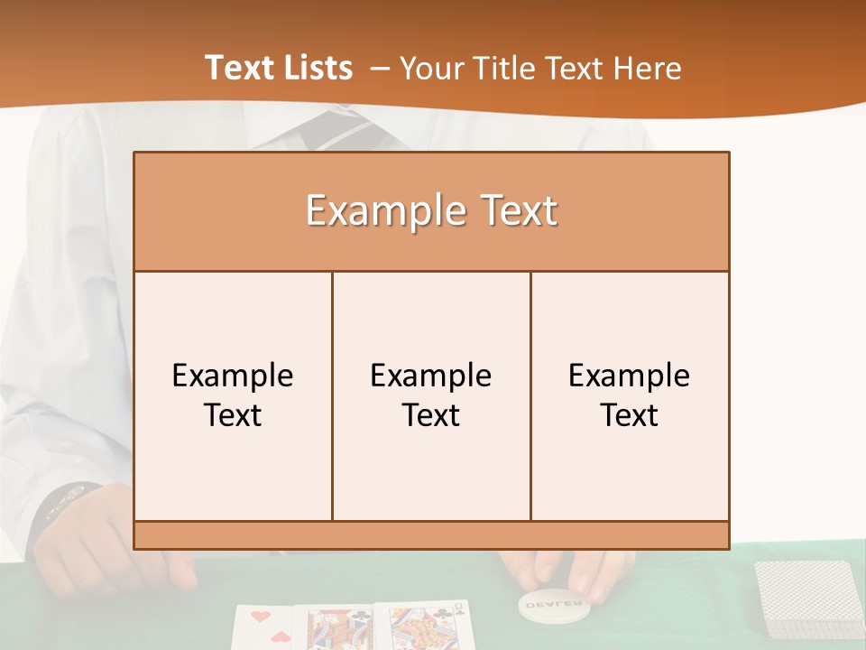 Green Chips Lifestyle PowerPoint Template