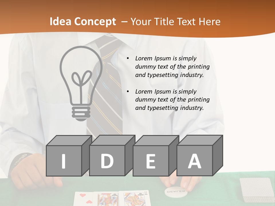 Green Chips Lifestyle PowerPoint Template