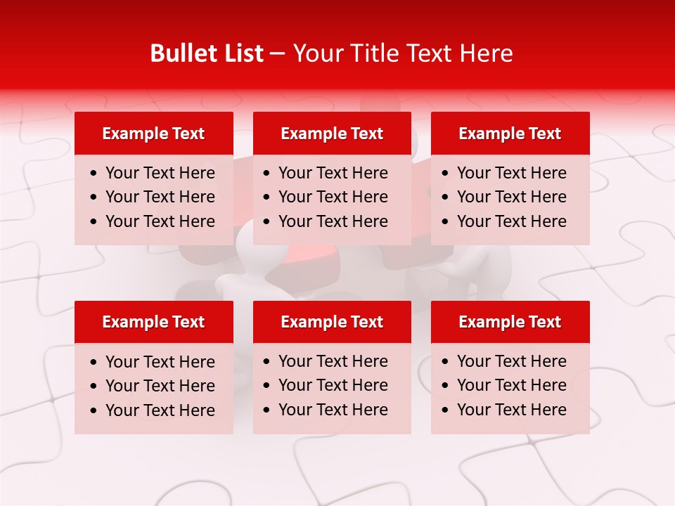 Succeed Puzzle Win PowerPoint Template