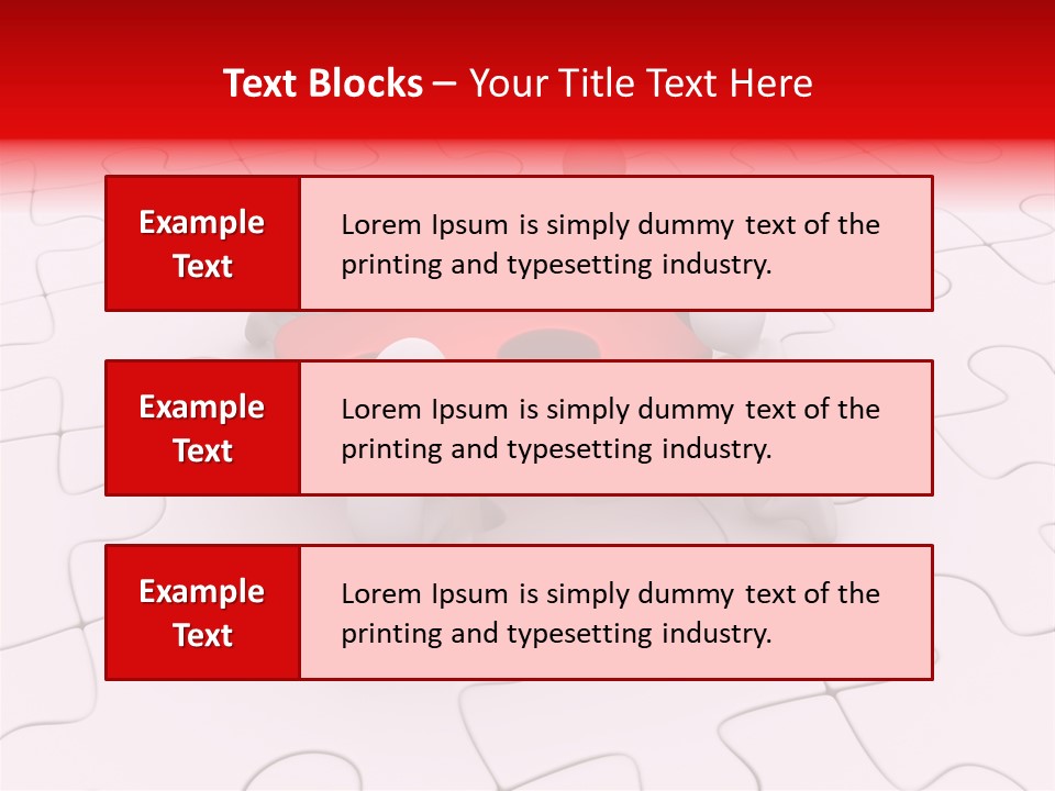 Succeed Puzzle Win PowerPoint Template