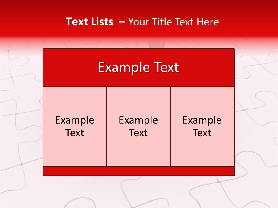 Succeed Puzzle Win PowerPoint Template
