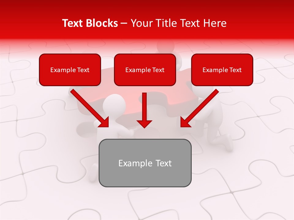 Succeed Puzzle Win PowerPoint Template