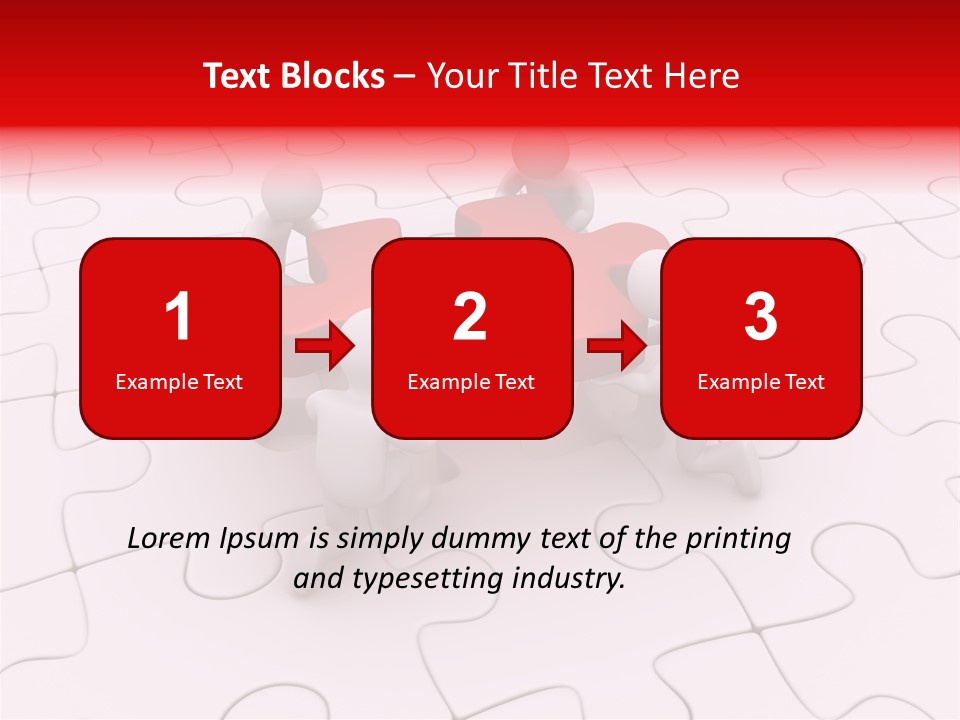 Succeed Puzzle Win PowerPoint Template