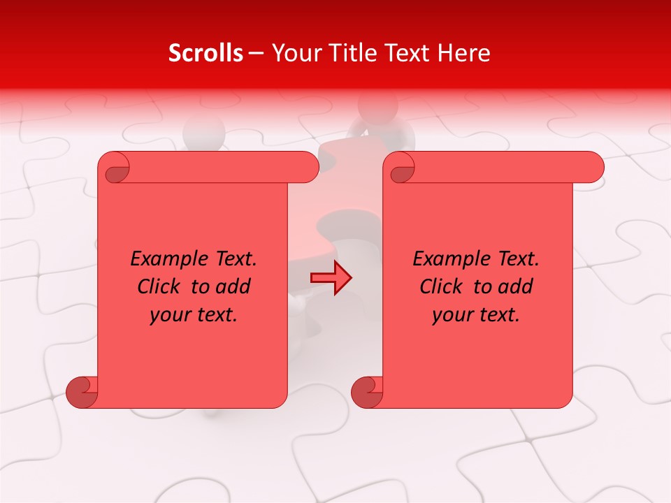 Succeed Puzzle Win PowerPoint Template