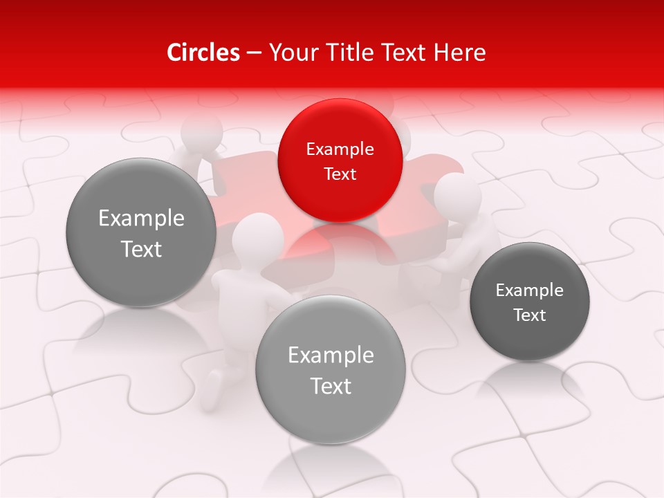 Succeed Puzzle Win PowerPoint Template