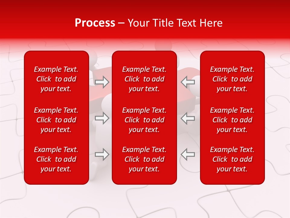 Succeed Puzzle Win PowerPoint Template