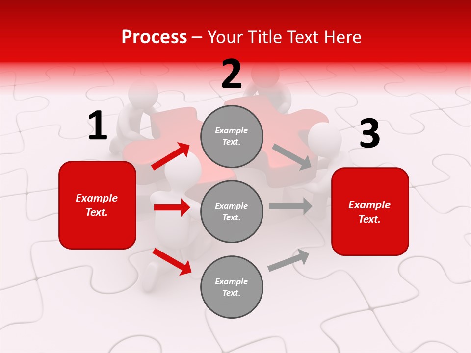Succeed Puzzle Win PowerPoint Template