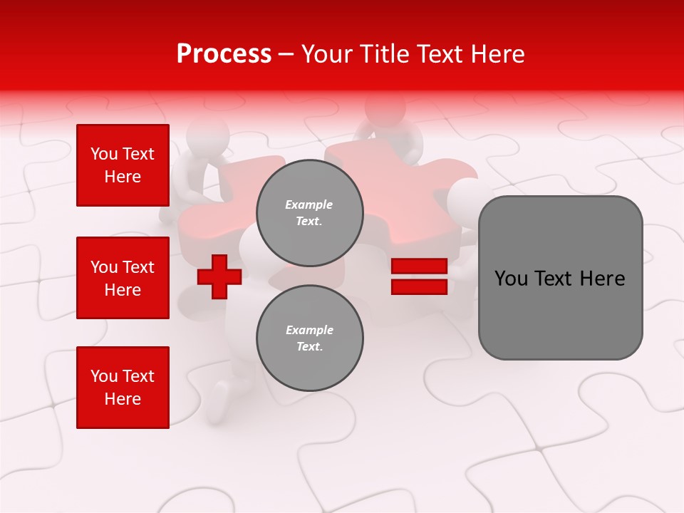 Succeed Puzzle Win PowerPoint Template
