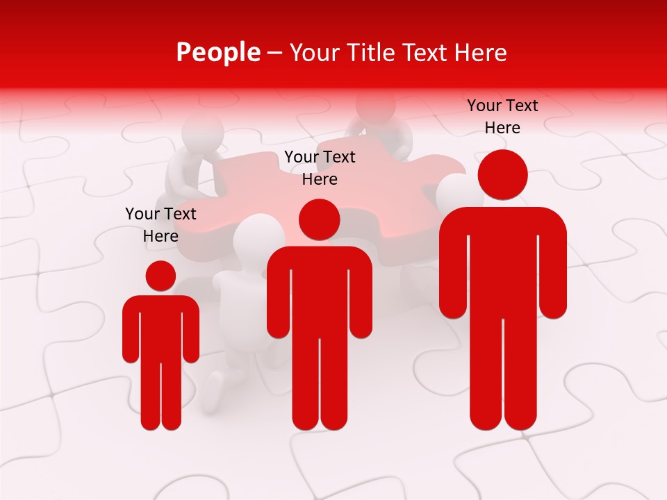 Succeed Puzzle Win PowerPoint Template