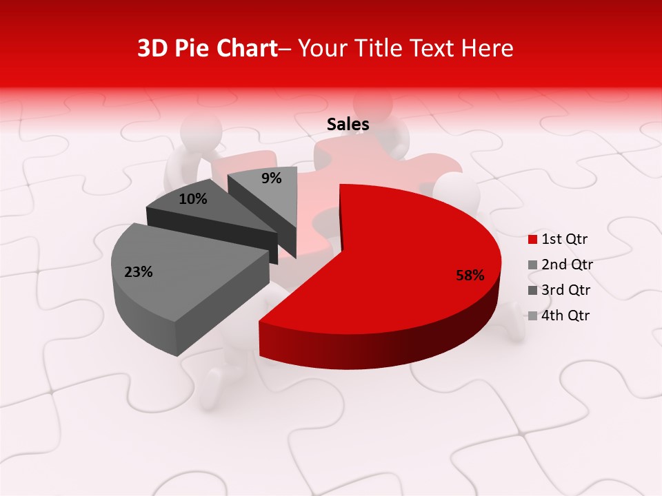 Succeed Puzzle Win PowerPoint Template