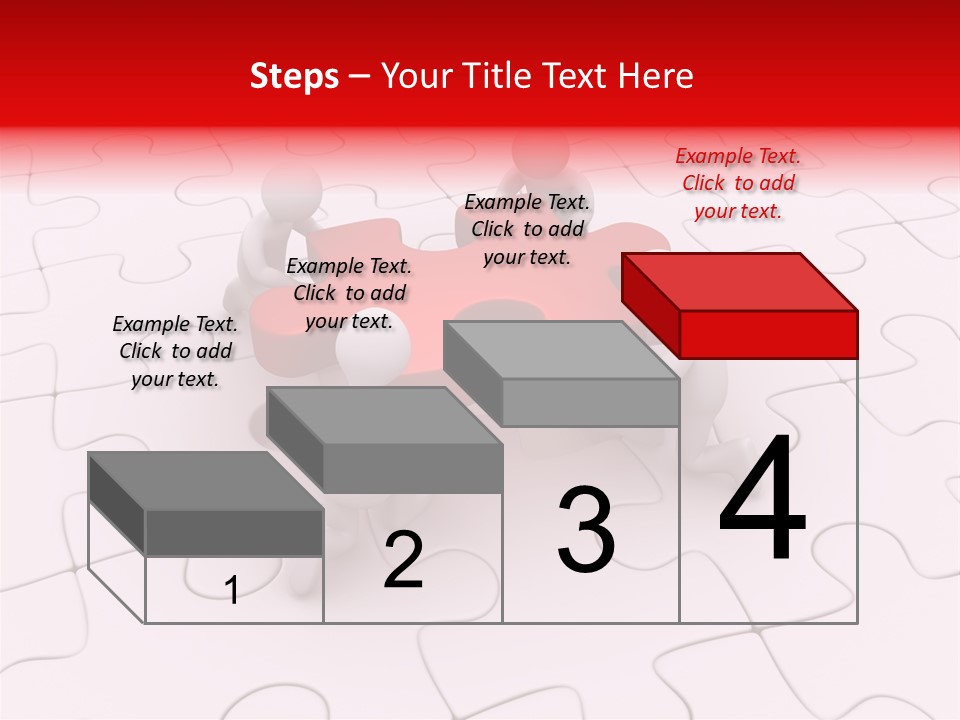 Succeed Puzzle Win PowerPoint Template
