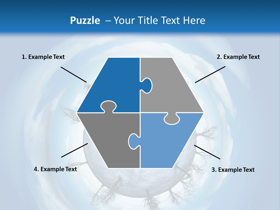 Illustration Tale Plant PowerPoint Template