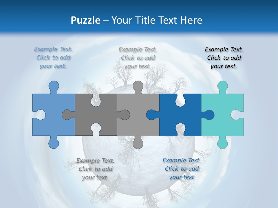 Illustration Tale Plant PowerPoint Template