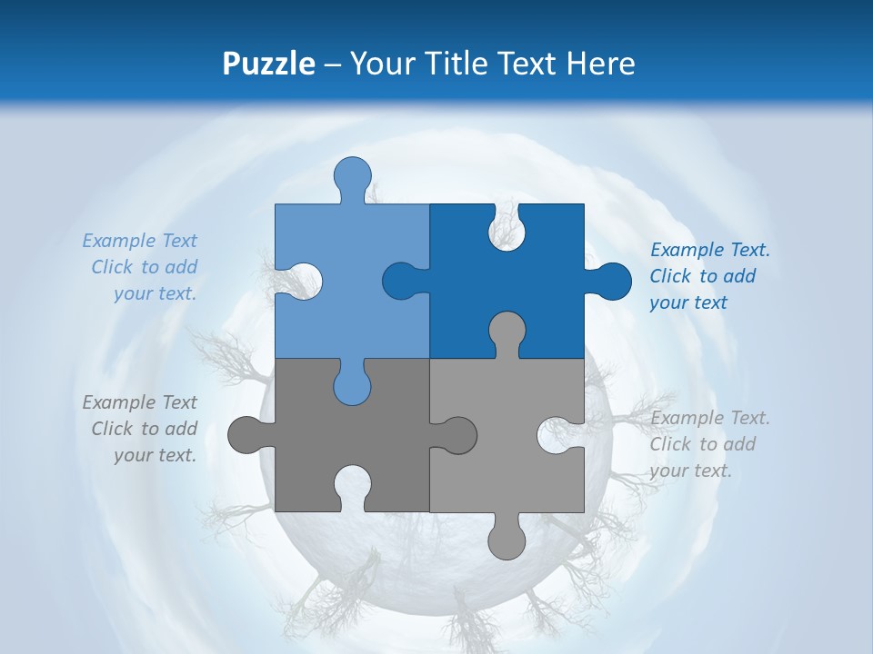 Illustration Tale Plant PowerPoint Template