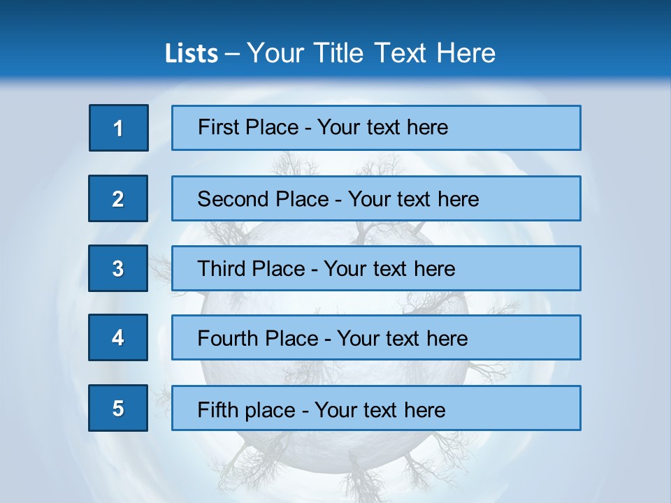Illustration Tale Plant PowerPoint Template