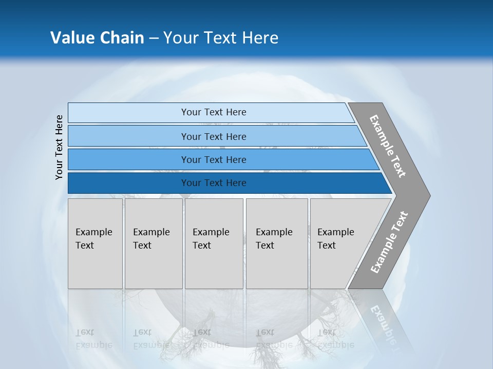 Illustration Tale Plant PowerPoint Template