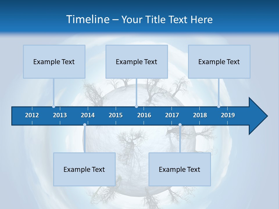 Illustration Tale Plant PowerPoint Template