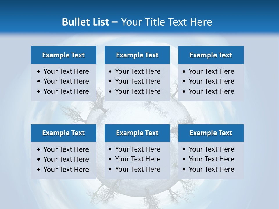Illustration Tale Plant PowerPoint Template