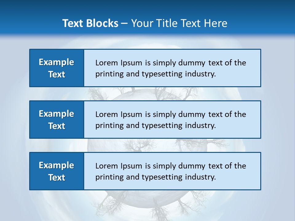 Illustration Tale Plant PowerPoint Template